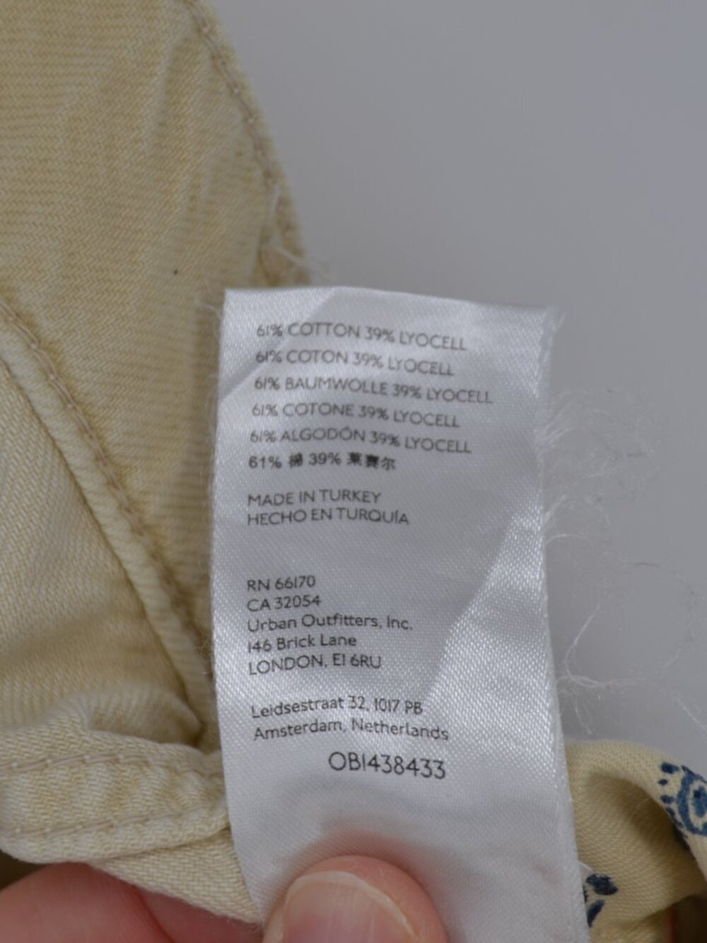 Anthropologie Pilcro The Annie Wide Leg Jeans 29 Natural Khaki Baggy High Rise - Picture 8 of 9
